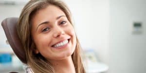 happy and smiling patient